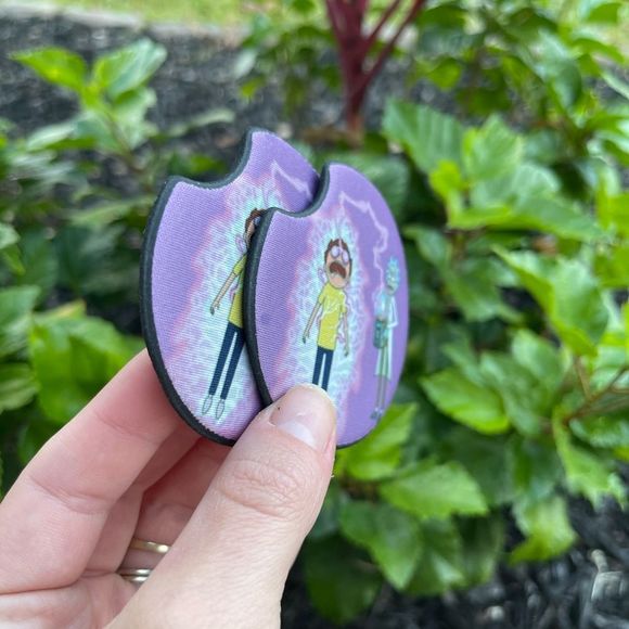 Rick & Morty Car Coaster Set | Funny Coaster Set - Picture 5 of 14